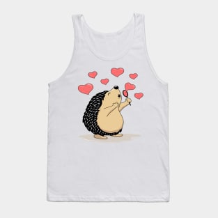 Cute Hedgehog T-Shirt Tank Top